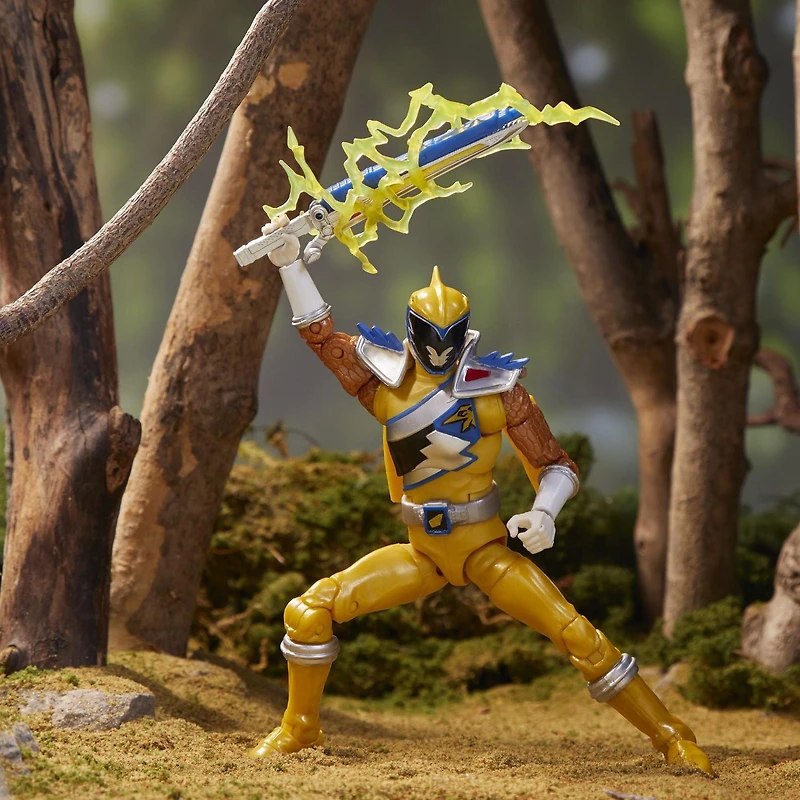 Power Rangers Lightning Collection -Gold Ranger, figurines articulées de collection de 15 cm