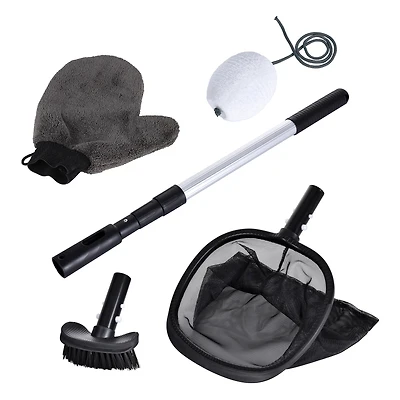 Mainstays Plastic 5-Piece Small Pool and Spa Maintenance Kit - 22" x 3.5" x 13.5"