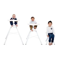 Boon GRUB™ Chaise haute réglable pour bébé lavable au lave-vaisselle - Se transforme en chaise pour tout-petit