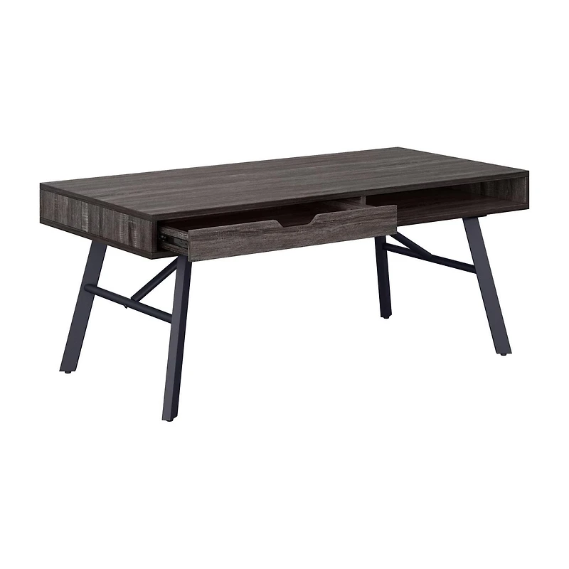 CorLiving Auston Wood Grain Finish Coffee Table