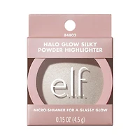 e.l.f. Cosmetics Halo Glow Silky Powder Highlighter, Soft Pearl Era, 4.5 g
