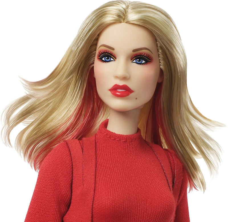 Barbie Signature Kylie Minogue Collectible Doll in Red “Padam Padam” Music Video Outfit