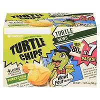 Saveur de soupe de maïs Orion Turtle Chips - Coffret cadeau