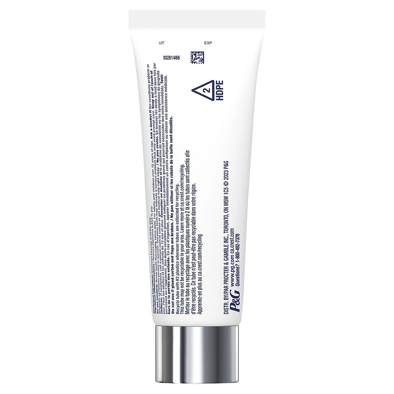 Dentifrice Crest Pro-Santé Gum Detoxify et Restore, nettoyage en profondeur