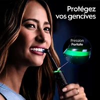 Brosse à dents électrique rechargeable Oral-B Série iO 10 avec brossettes de rechange Nettoyage optimal et brossettes de rechange Soins doux