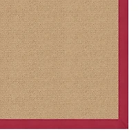 Athena Sisal & Red 5' x 8' Area Rug