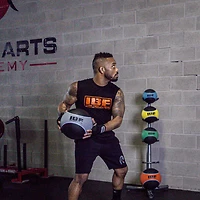 IBF Iron Body Fitness Deluxe Medicine Ball Set - 8 & 15 lbs.