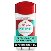 Antisudorifique et désodorisant Old Spice High Endurance pour hommes, protection de 48 heures, parfum Pure Sport 96 g