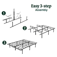 Zinus Justin 14 inch SmartBase® Mattress Foundation Bed Frame