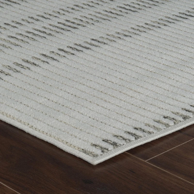Rug Branch Maise Abstract Indoor Outdoor Area Rug, Cream Beige, Modern - Entryway, Hallway, Bathroom