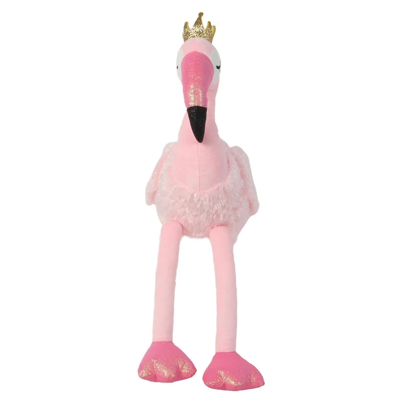 Une façon de célébrer la saint Valentin 15" Flamingo avec un gros Animal en peluche couronne