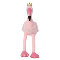 Une façon de célébrer la saint Valentin 15" Flamingo avec un gros Animal en peluche couronne