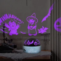 Halloween Lightshow Projection Tabletop Shadow Lights Lilo and Stitch Ppl Disney (WMCA), Halloween Lightshow Projection