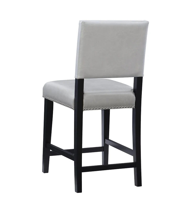 Tabouret de Comptoir Gris colombe Garland