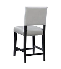 Tabouret de Comptoir Gris colombe Garland