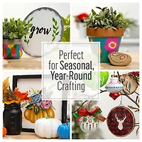 FolkArt Multi-Surface Satin Acrylic Paint Moon Yellow, FolkArt Multi-Surface Paint