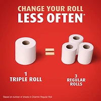 Papier hygiénique Charmin Ultra Résistant, 30 rouleaux triples = 90 rouleaux réguliers, papier hygiénique à 2 épaisseurs 30CT