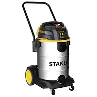 STANLEY ST 8G VAC S/S, Stanley 30L (8 Gal.) 6.0 Peak Horsepower Wet/Dry Shop Vacuum with accessories