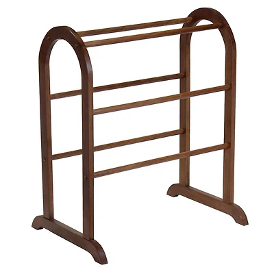 Eleanor Quilt Rack Walnut Finish