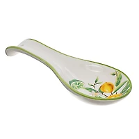 IH Casa Decor Ceramic Lemon Spoon Rest - Ensemble De 4