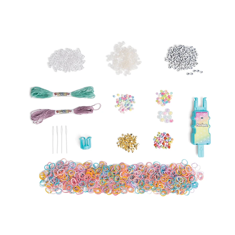 Rainbow Loom Braid and Bead Jewelry Kit