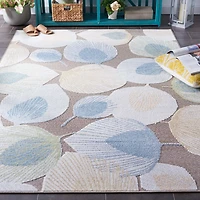 SAFAVIEH Sarasota Nash Tapis Floral Intérieur/Extérieur