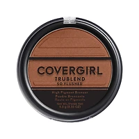 COVERGIRL TruBlend So Flushed High Pigment Blush and Bronzer, Blendable & Buildable, 100% Cruelty-Free, High Pigment Powder