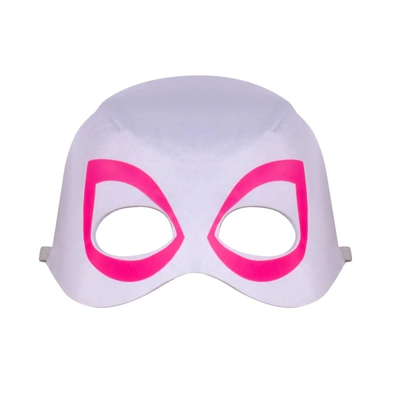 MARVEL Youth Adaptive Spider-Gwen Costume - Combinaison imprimée avec accès au tube, jambes plus spacieuses et demi-masque en tissu