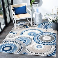 SAFAVIEH Cabana Marina Suzani Outdoor Area Rug