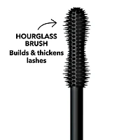 Hard Candy Full Volume Mascara, Volumizing Mascara, Hourglass Brush, Smudge-Proof