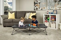 Regalo International My Cot Gray Extra Long Portable Bed