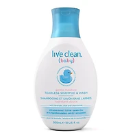 Live Clean Baby Shampooing et savon sans larmes hydratant douce 12M-5T