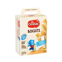 Cerelac Biscuits, Light Buttery Flavour, Designed For Toddlers 1 Year & Up, Encourages Self Feeding & Teething, Easy To Chew, Quality Grains, No Artificial Colours, Flavours Or Sweeteners, 150 g