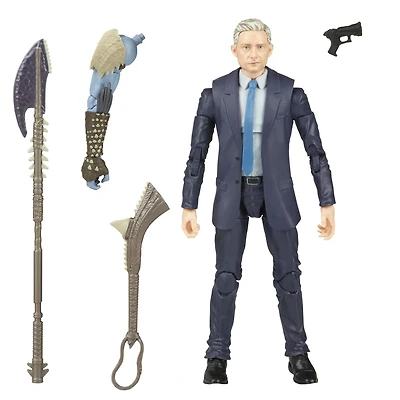 Marvel Legends Series Black Panther Legacy Collection Everett Ross 6-inch MCU Action Figure Toy, 1 Accessory, 3 Build-A-Figure Parts
