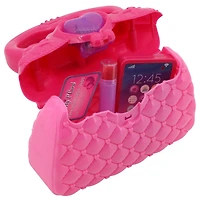 Kid Connection My First Purse with Light 6 Piece Pretend Playset for Ages 3+, 6pcs Set