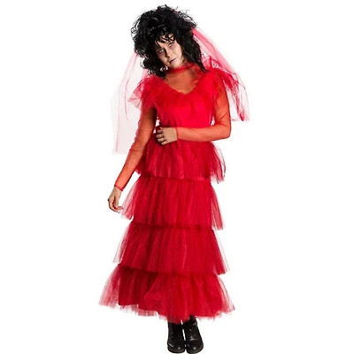 Déguisement Beetlejuice Lydia Robe de Mariée pour femme