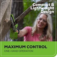 Greenworks 24V 6" Brushless Pruner Saw, 2.0Ah Battery and Charger Included