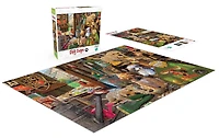Buffalo Games - Le puzzle Dog Days - Puppy Workshed - en 750 pièces