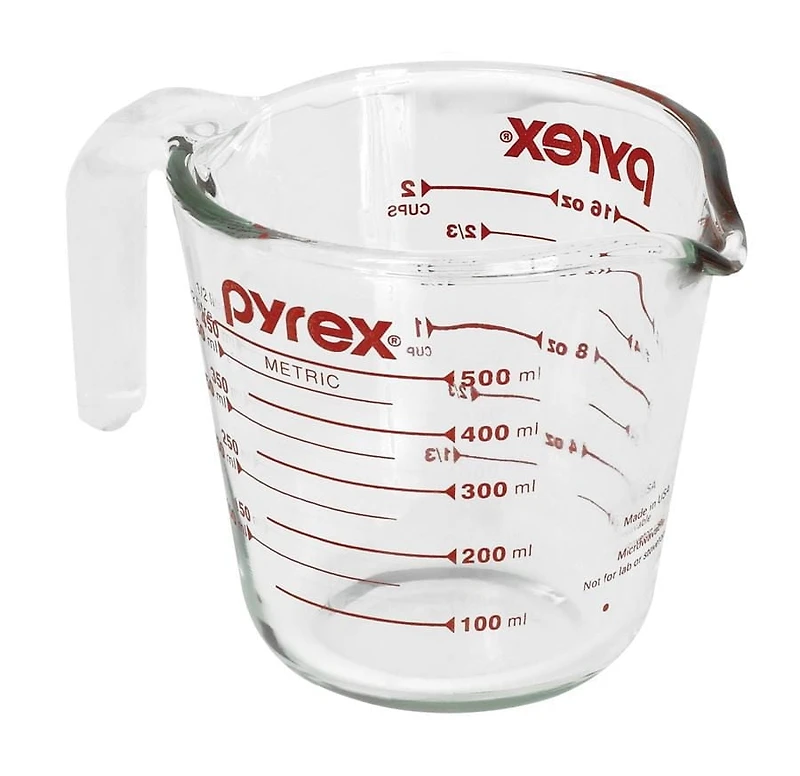 Pyrex® Original's 2-Cup Glass Measuring Cup, 2-Cup Glass Measuring Cup
