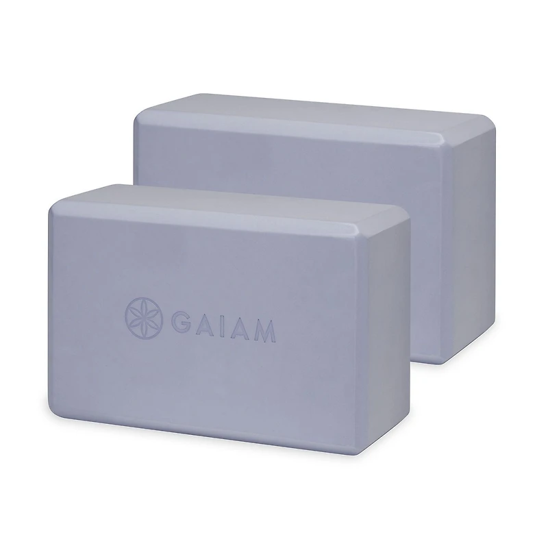 Gaiam Bloc de Yoga Lilas Sauvage 2Pk