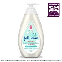 Johnson's Baby, Cottontouch, Newborn Wash & Shampoo, 800 mL