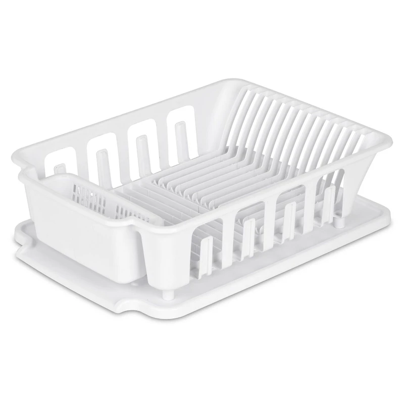 Sterilite 2 Piece Sink Set - White, 2 PIECE