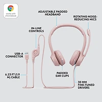 Logitech Wired Headset for PC/Laptop