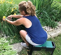 Jardin agenouilloir et siège