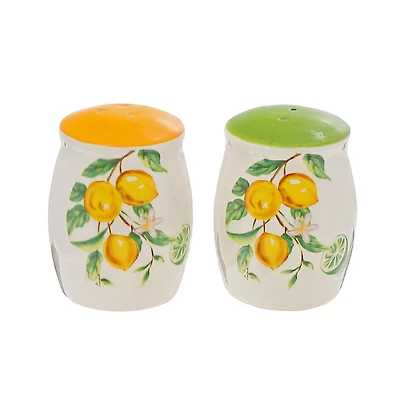 IH Casa Decor Ceramic Lemon Salt & Pepper Shaker Set