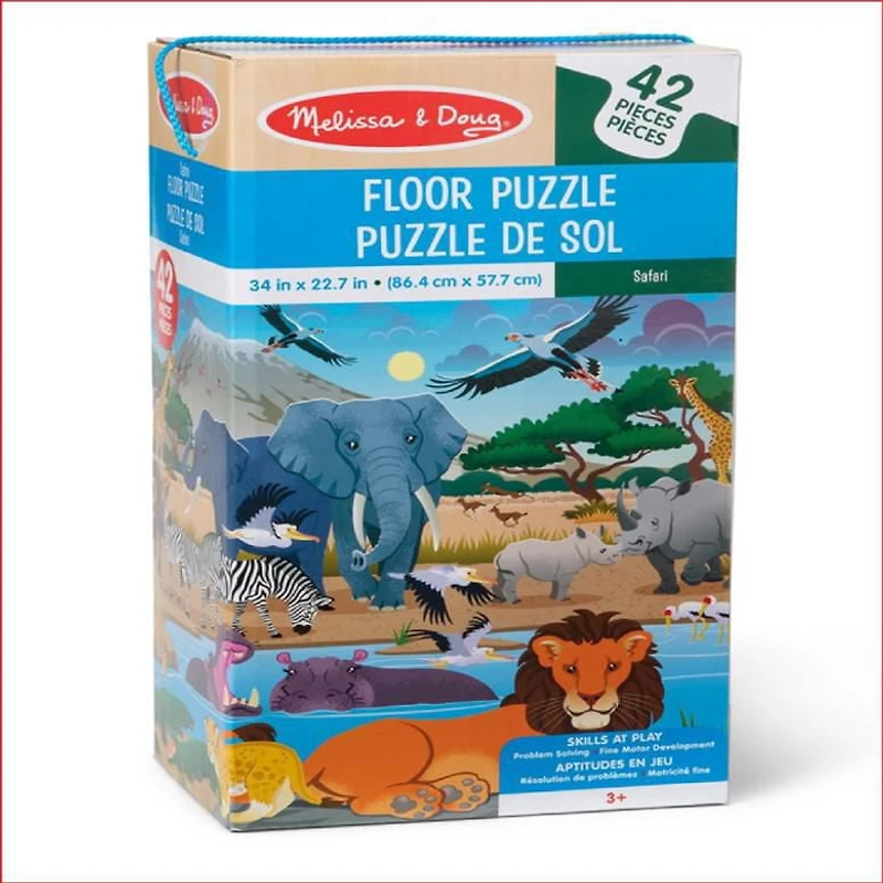 Melissa & Doug Safari Puzzle De Sol