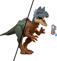 Jurassic World Dino Reveal 2 Dinosaur Toys in Battle Arena, Warm Water Changes Decoration