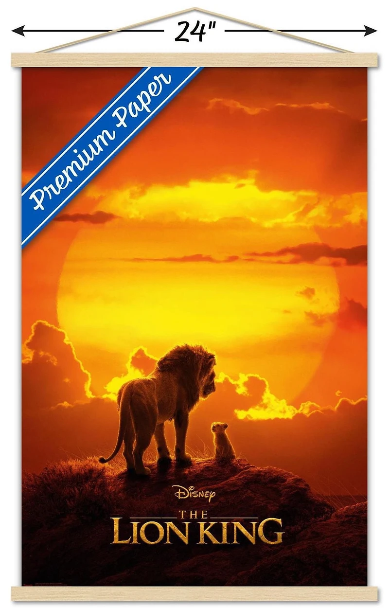 Disney The Lion King - Mufasa And Simba Wall Poster, 22.375" x 34"