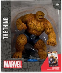 Marvel The Thing 1:10 Scale Collectible avec Scène Fantastic Four #642