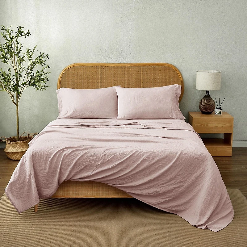 Ensemble de draps ultradoux Mainstays 1 place/1 place XL